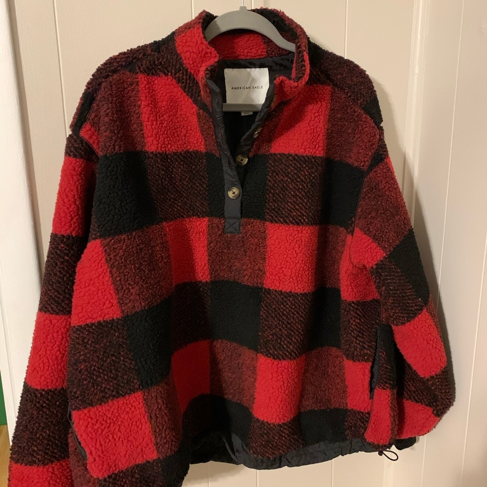 AE Plaid Sherpa